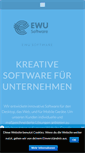 Mobile Screenshot of ewu-software.com
